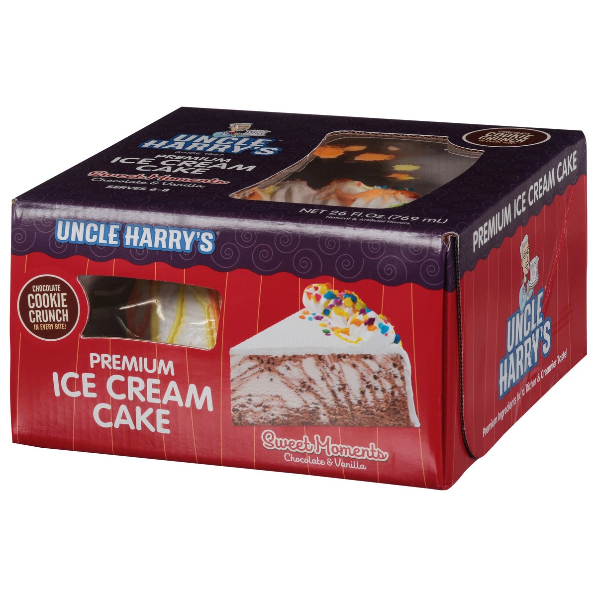 slide 14 of 14, Uncle Harry's Ice Cream Cake 26 oz, 26 oz