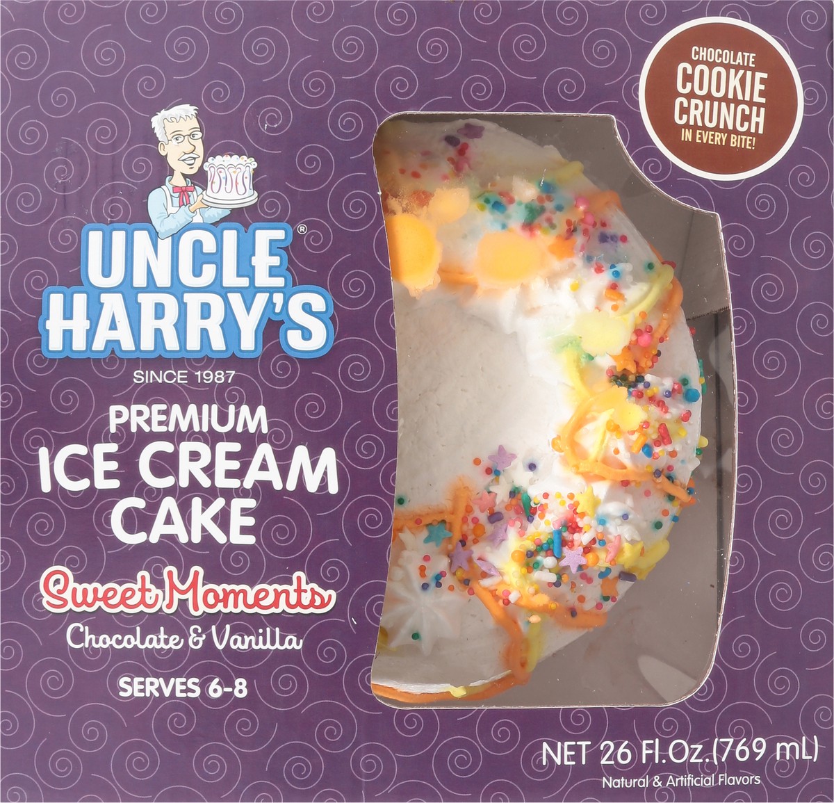 slide 11 of 14, Uncle Harry's Ice Cream Cake 26 oz, 26 oz