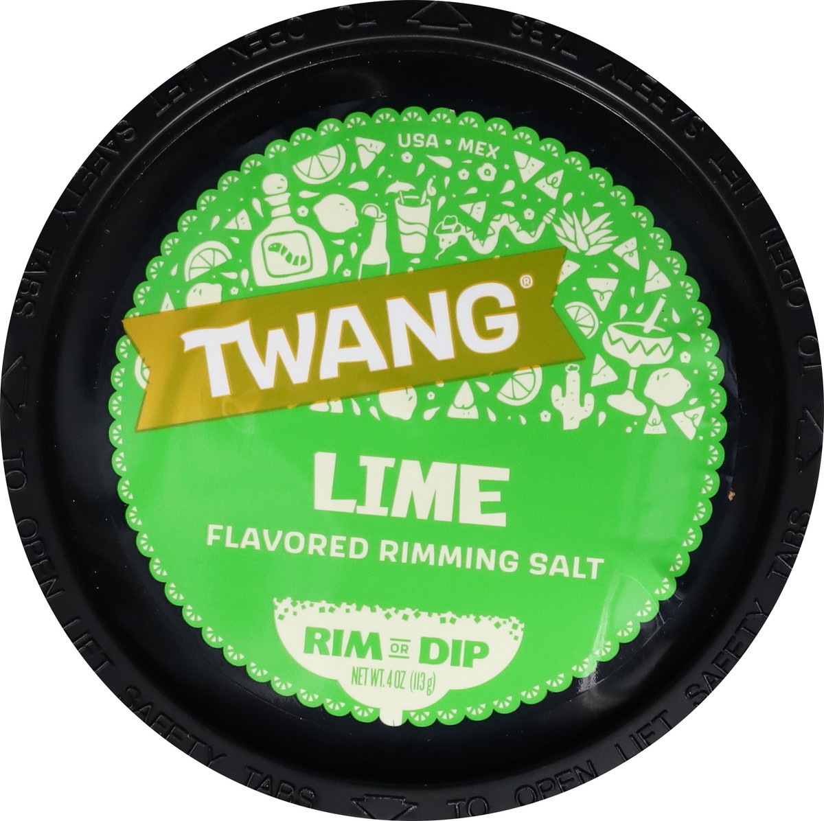 slide 4 of 13, Twang Lime Flavored Rimming Salt 4 oz, 4 oz
