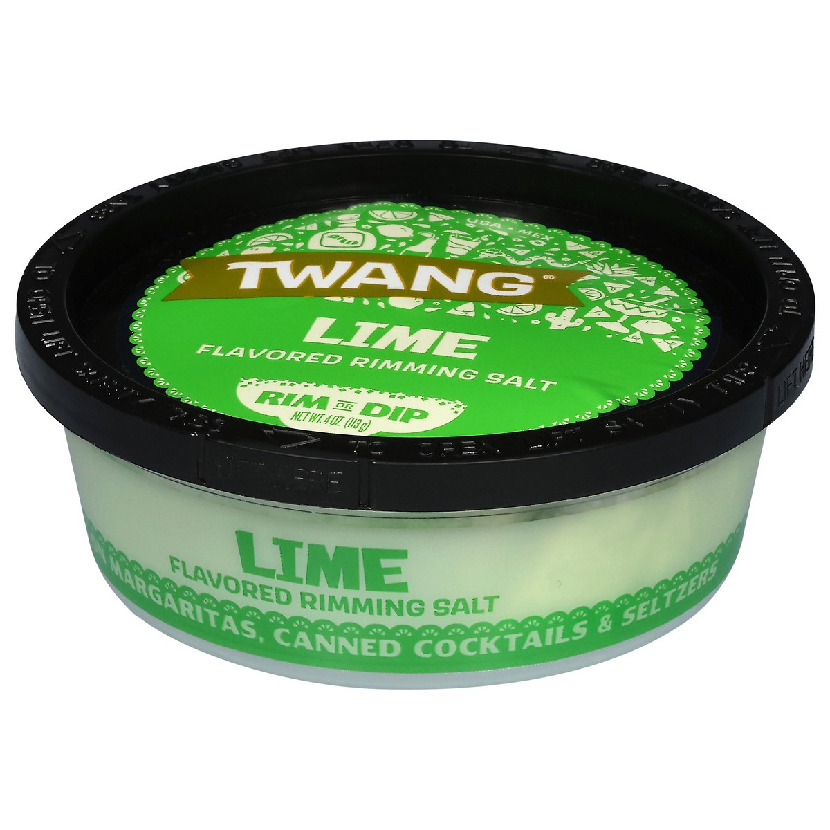 slide 5 of 13, Twang Lime Flavored Rimming Salt 4 oz, 4 oz