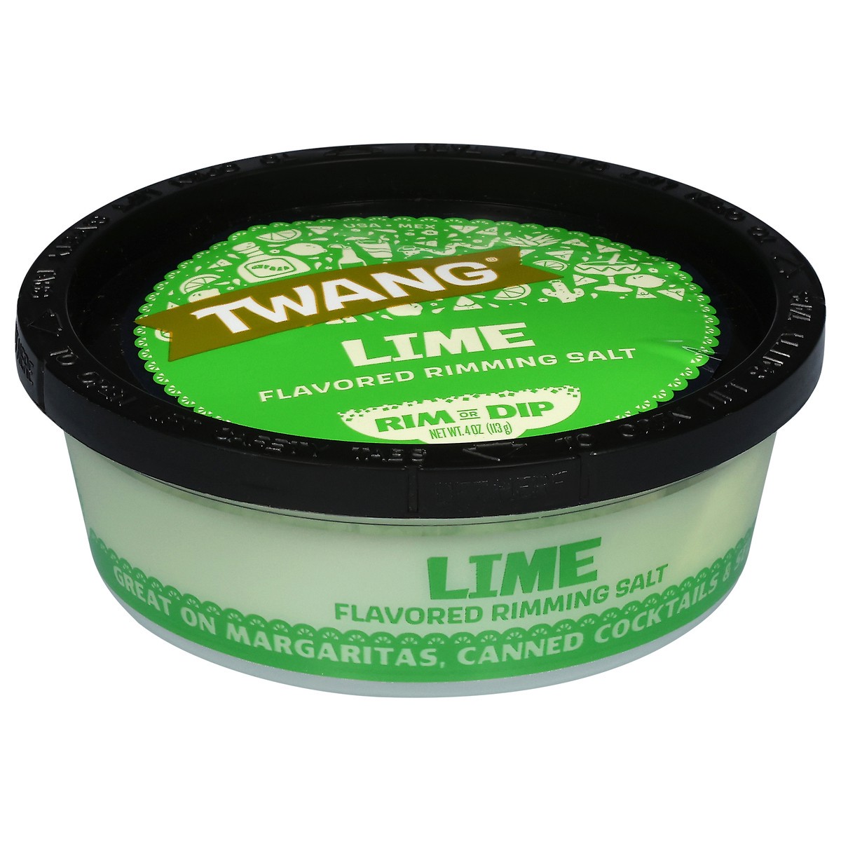 slide 11 of 13, Twang Lime Flavored Rimming Salt 4 oz, 4 oz