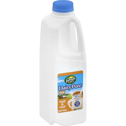 slide 2 of 2, Dairy Pure Half and Half - 1 Quart, 32 fl oz