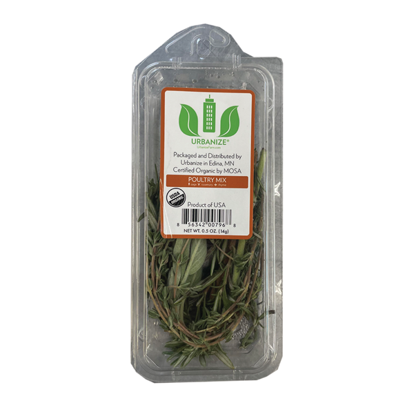 slide 1 of 1, Urbanize Poultry Mix, 0.5 oz