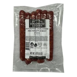 Edgewood Locker Hot Pepper Jack Cheese and Pineapple Meat Sticks
