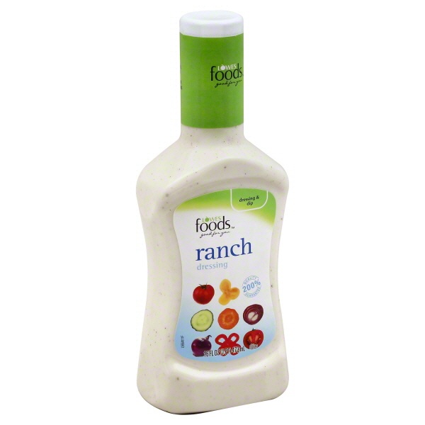 slide 1 of 1, Lowes Foods Dressing Ranch, 16 oz