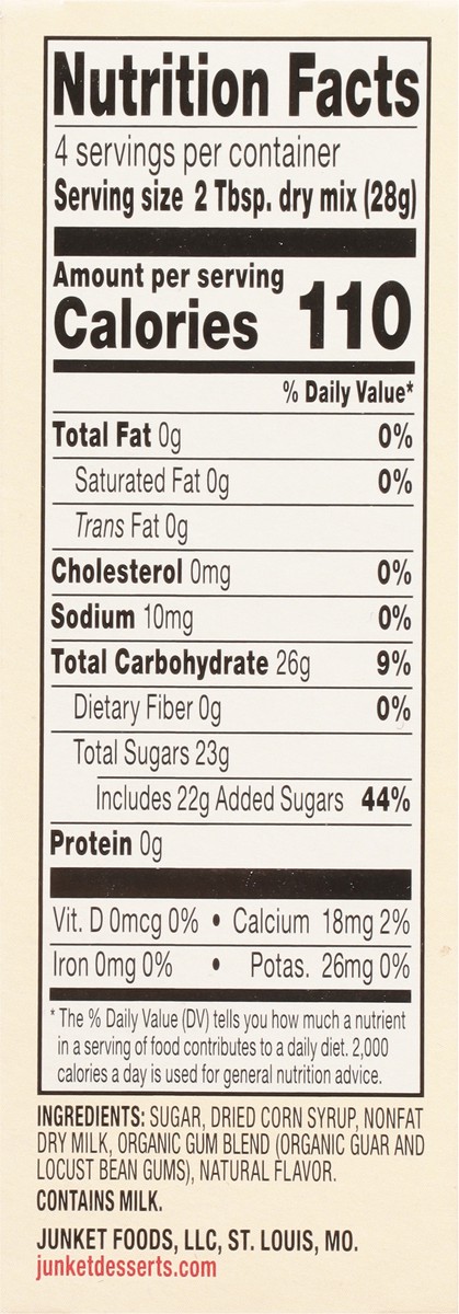 slide 8 of 9, Junket Very Vanilla Ice Cream Mix 4 oz, 4 oz