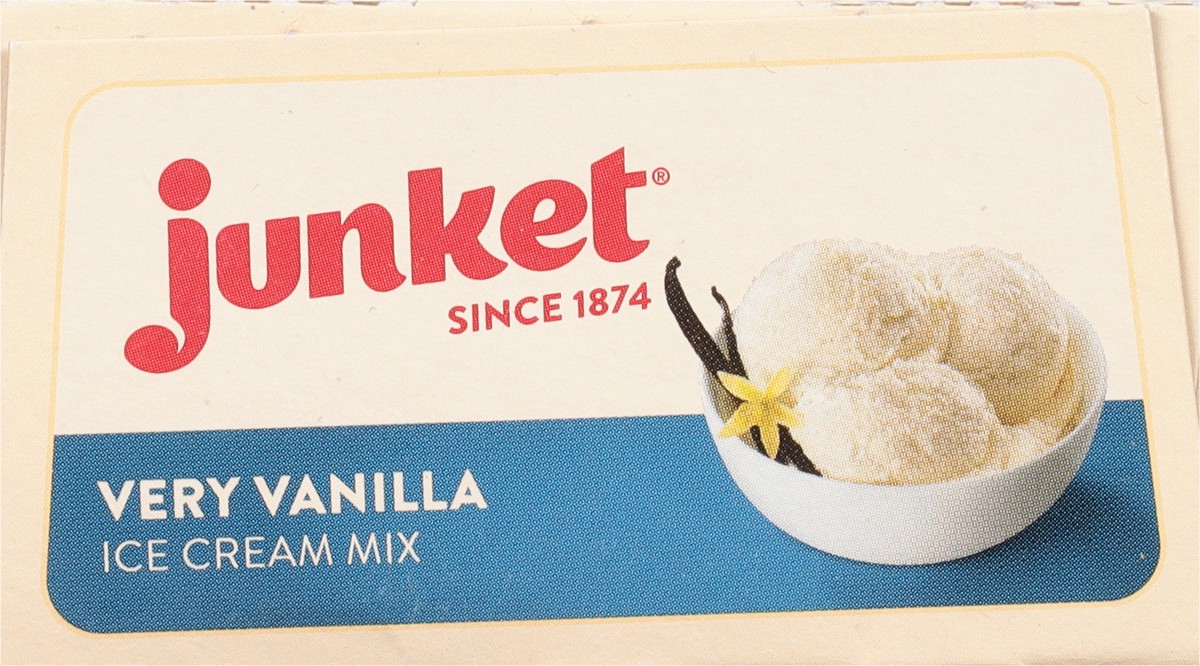 slide 9 of 9, Junket Very Vanilla Ice Cream Mix 4 oz, 4 oz