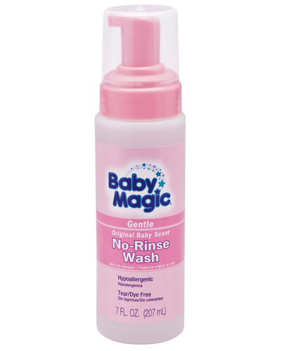 slide 1 of 1, Baby Magic Original Baby Scent Gentle No-Rinse Wash, 7 oz