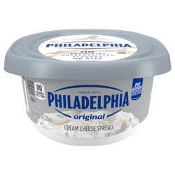 Philadelphia Cream Cheese Spread, 1 Tub, for Smooth, Spreadable Mornings, Original, No Artificial Preservatives, Flavors or Dyes, 8 oz
