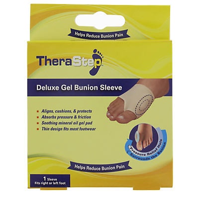 slide 1 of 1, TheraStep Deluxe Gel Bunion Sleeve, 1 ct