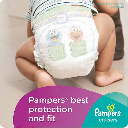 slide 21 of 33, Pampers Cruisers Jumbo Pack Diapers Size 4, 24 ct