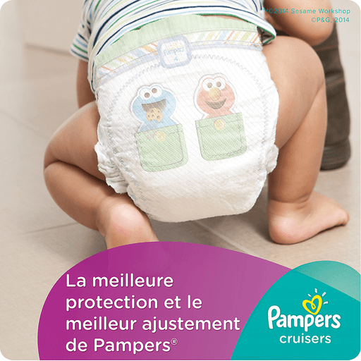 slide 23 of 33, Pampers Cruisers Jumbo Pack Diapers Size 4, 24 ct