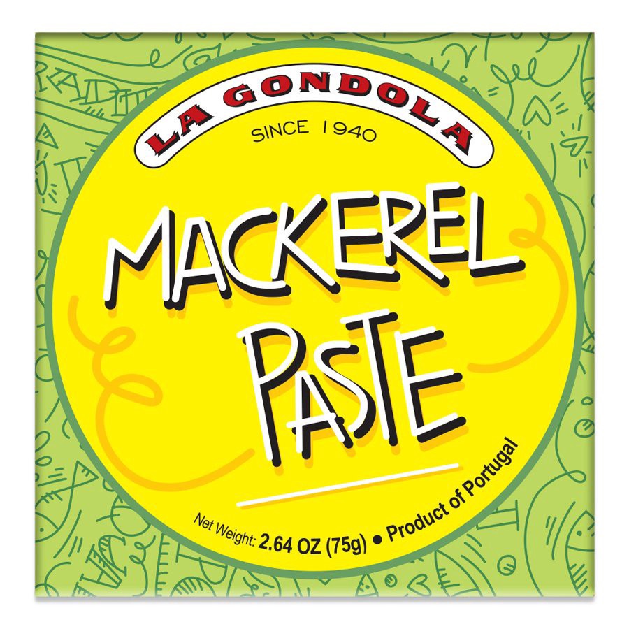 slide 1 of 1, La Gondola Mackerel Paste, 2.65 oz