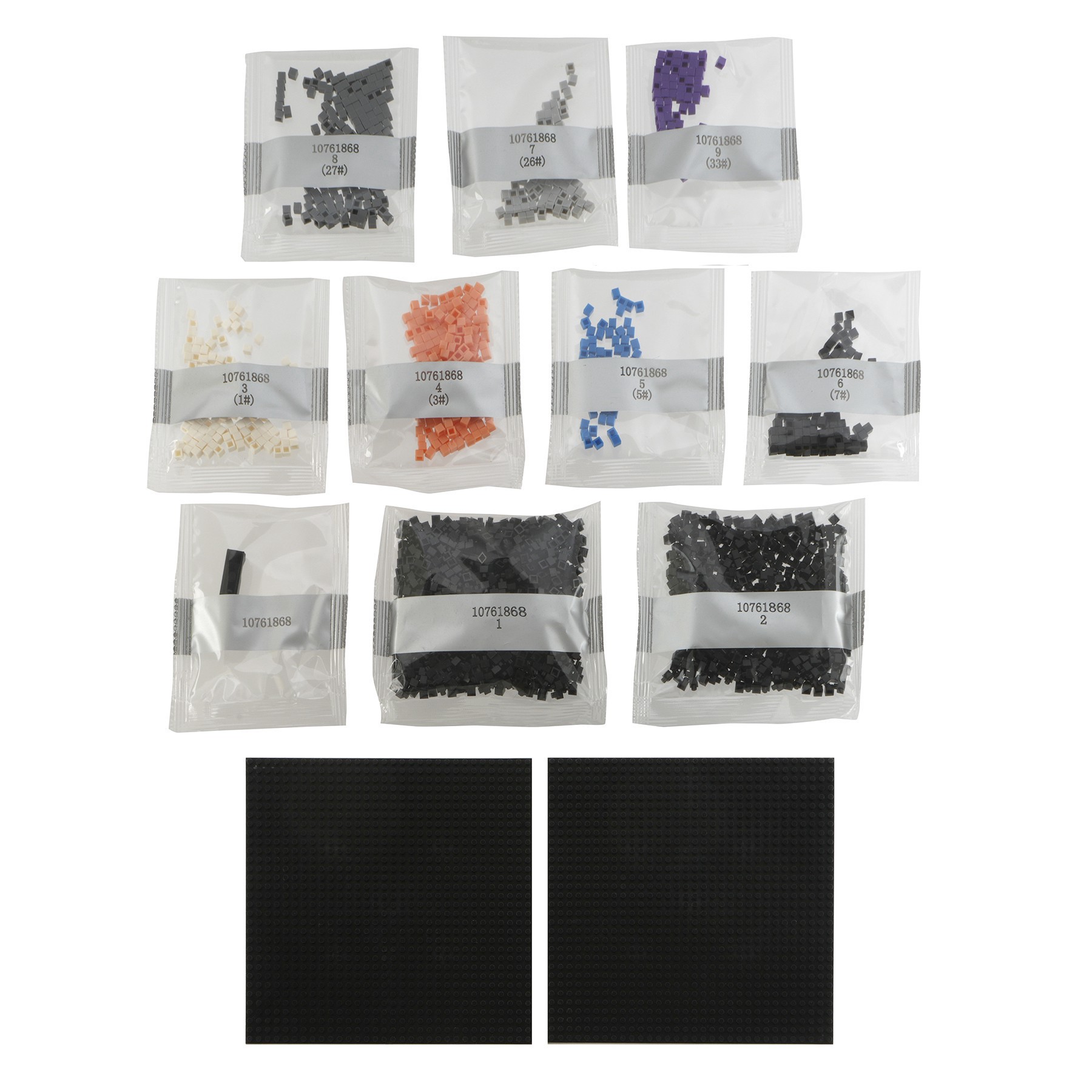 slide 5 of 9, Radio & Cassette Pixelated Brick Art Kit By Make Market, 5 in x 5 in