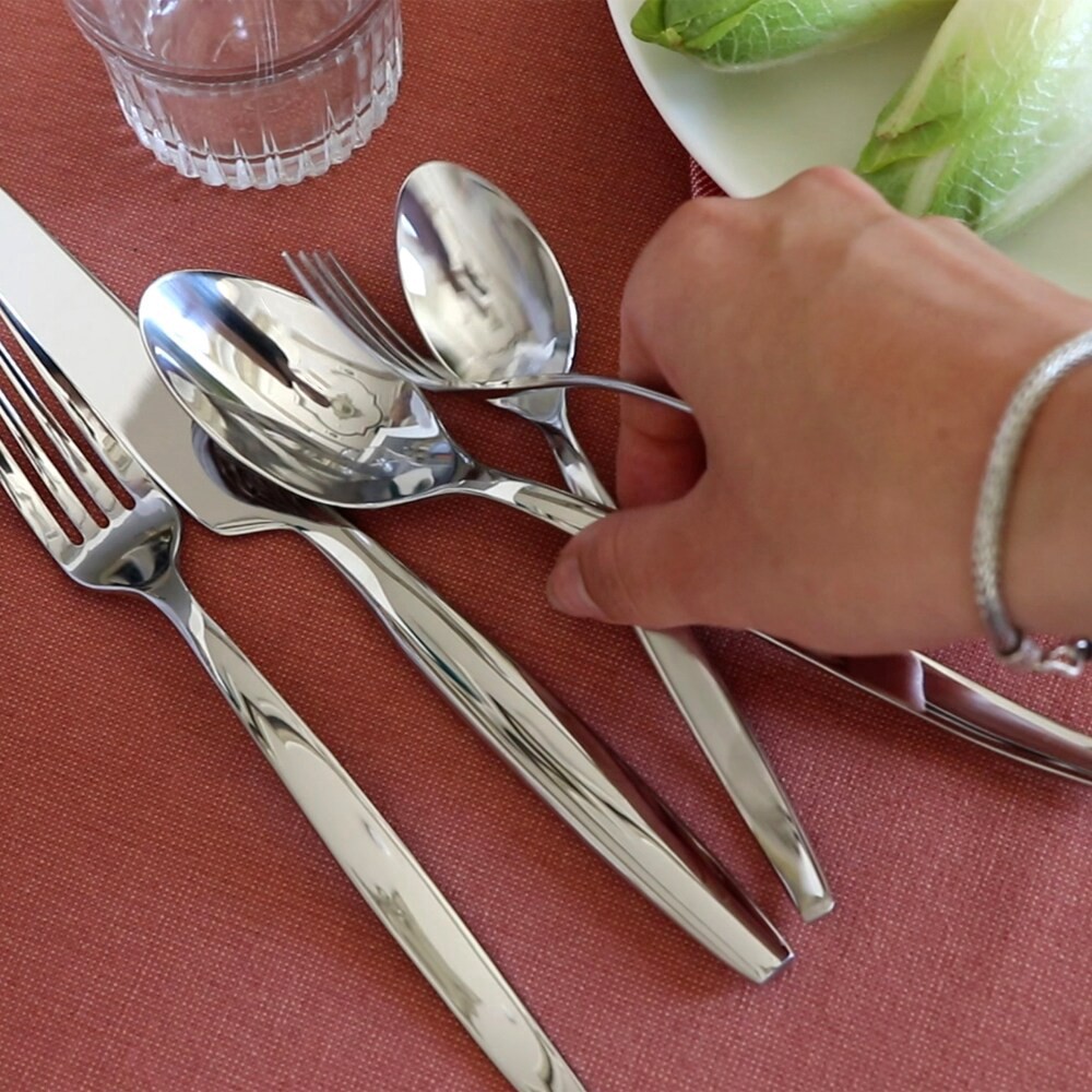 slide 4 of 5, Dash of That Banff Flatware Set, 20 ct