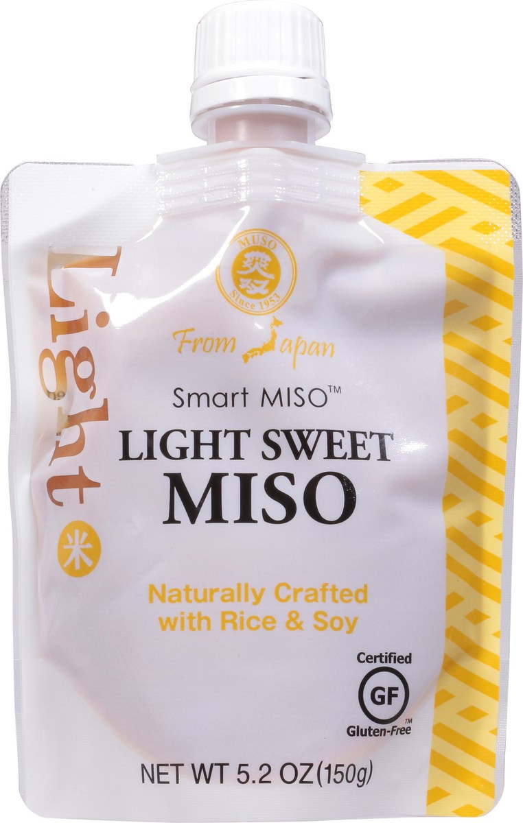 slide 6 of 9, Muso From Japan Smart Miso, Light Sweet, 5.2 oz