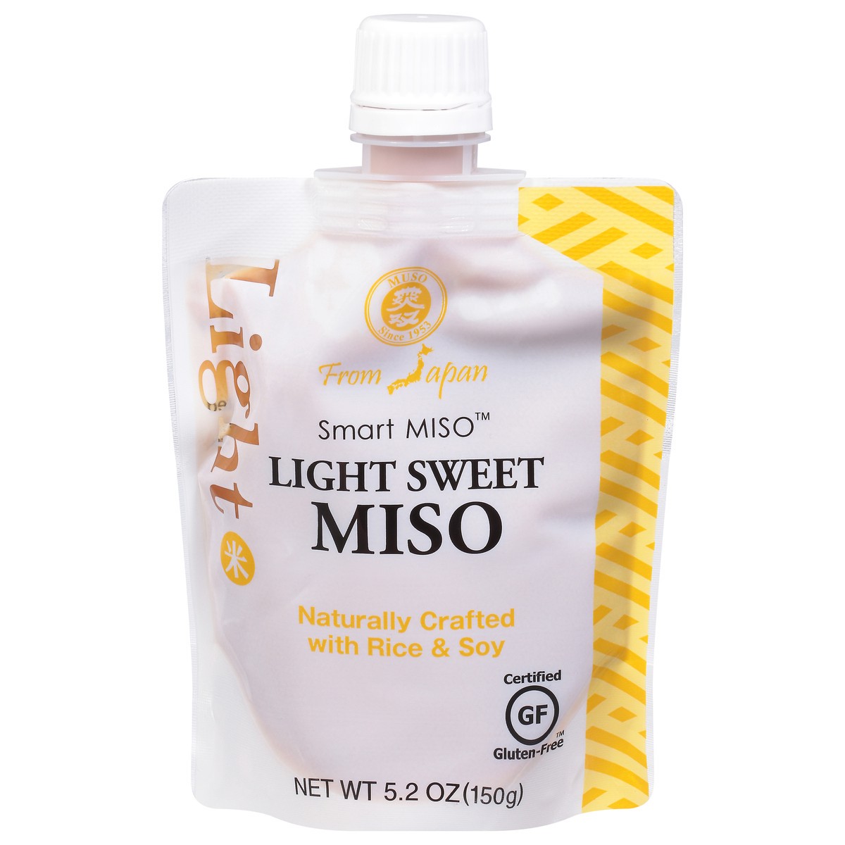 slide 1 of 9, Muso From Japan Smart Miso Light Sweet Miso 5.2 oz, 5.2 oz