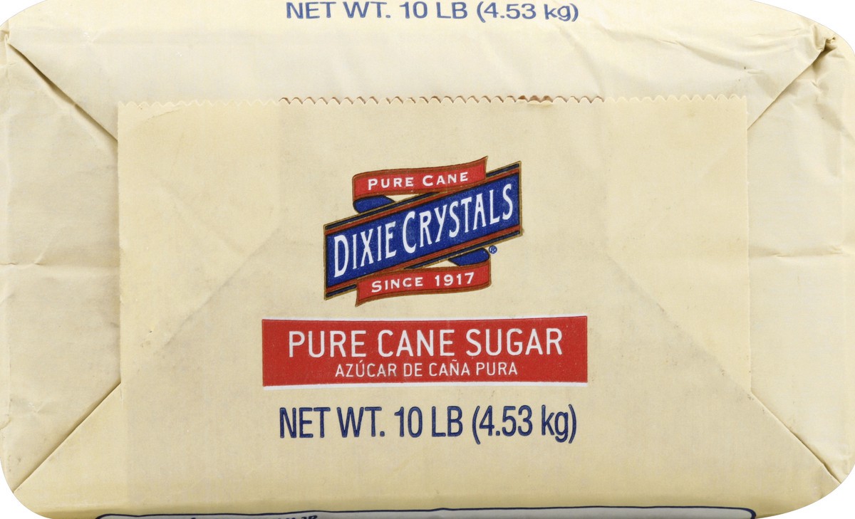 slide 5 of 6, Dixie Crystals Granulated Pure Cane Sugar 10 lb, 10 lb