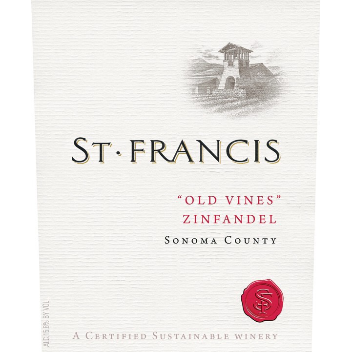 slide 3 of 31, St. Francis Old Vines Zinfandel Wine - 750ml Bottle, 750 ml