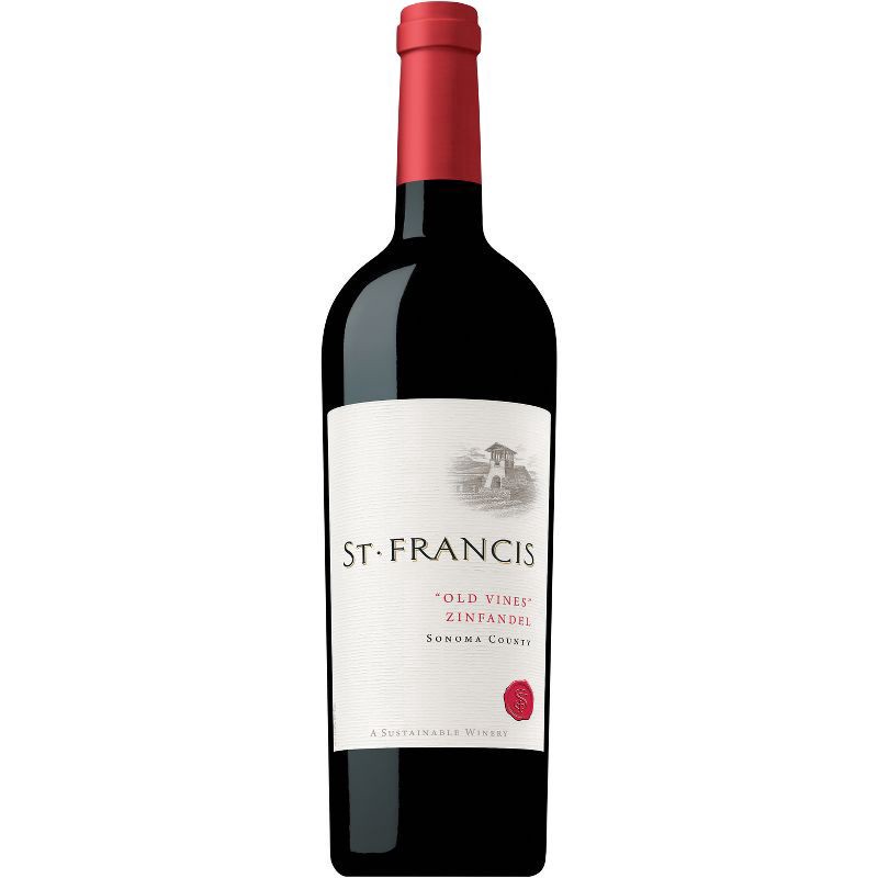 slide 1 of 31, St. Francis Old Vines Zinfandel Wine - 750ml Bottle, 750 ml