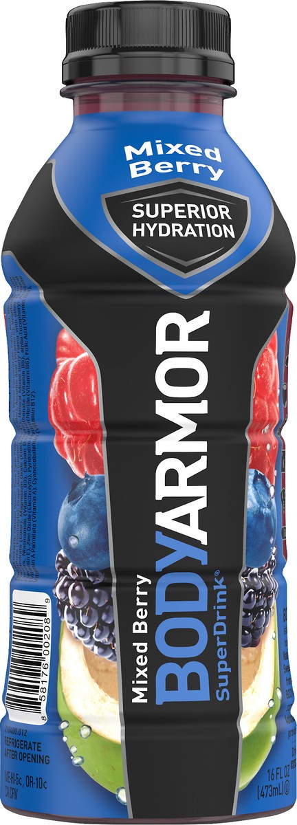 slide 7 of 11, BODYARMOR Mixed Berry Bottle, 16 fl oz