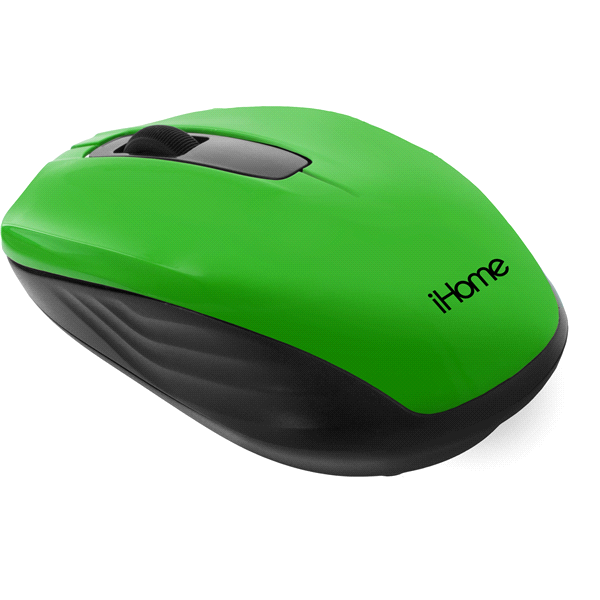 slide 1 of 1, iHome Neon Wireless Desktop Mouse, 1 ct