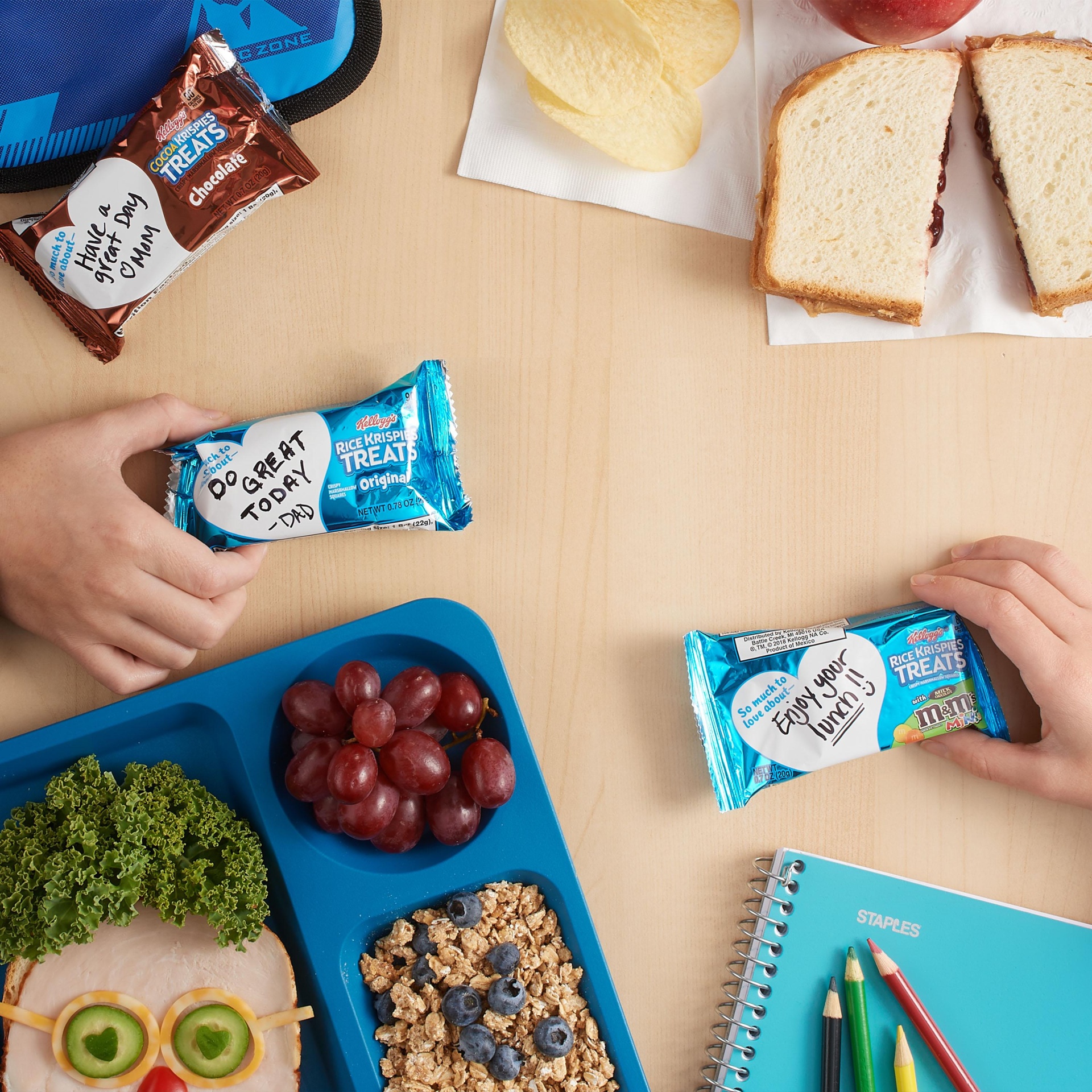 slide 4 of 5, Kellogg's Rice Krispies Treats Marshmallow Snack Bars, Kids Snacks, School Lunch, Variety Pack, 12.4 oz