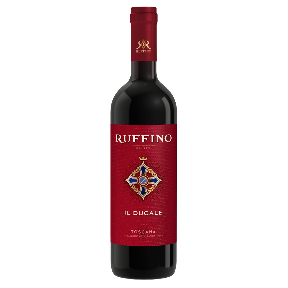 slide 1 of 16, Ruffino Il Ducale Toscana IGT Rosso Red Blend, Italian Red Wine, 750 mL Bottle, 25.36 fl oz