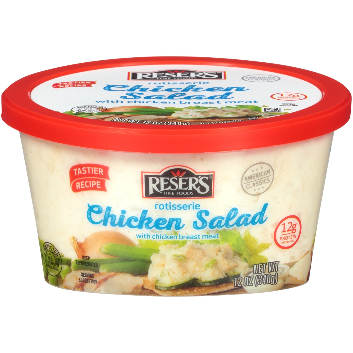 slide 1 of 6, Reser's Chicken Salad, 