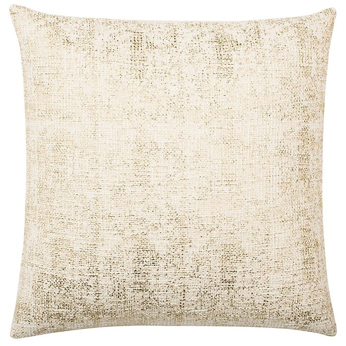 slide 1 of 3, Safavieh Foil Square Throw Pillow - Golden Cream, 1 ct