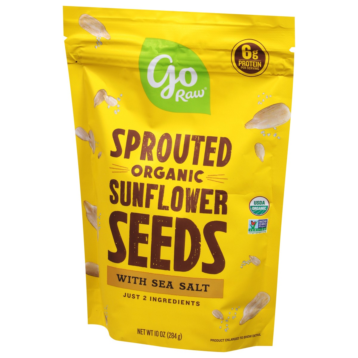 slide 6 of 9, Go Raw Organic Sprouted Sea Salt Sunflower Seeds 10 oz, 10 oz