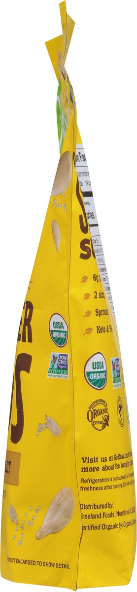 slide 2 of 9, Go Raw Organic Sprouted Sea Salt Sunflower Seeds 10 oz, 10 oz
