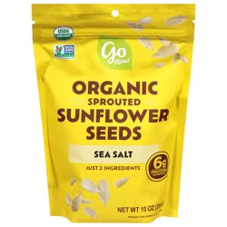 Go Raw Organic Sprouted Sea Salt Sunflower Seeds 10 oz