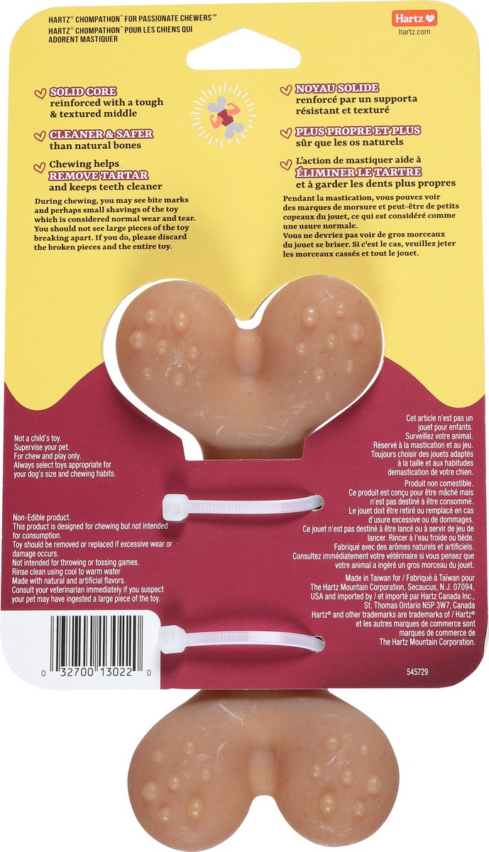 slide 10 of 11, Hartz Chompathon Grpr Bone, 1 ct