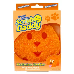 Scrub Daddy FlexTexture Sponge - Orange Dog