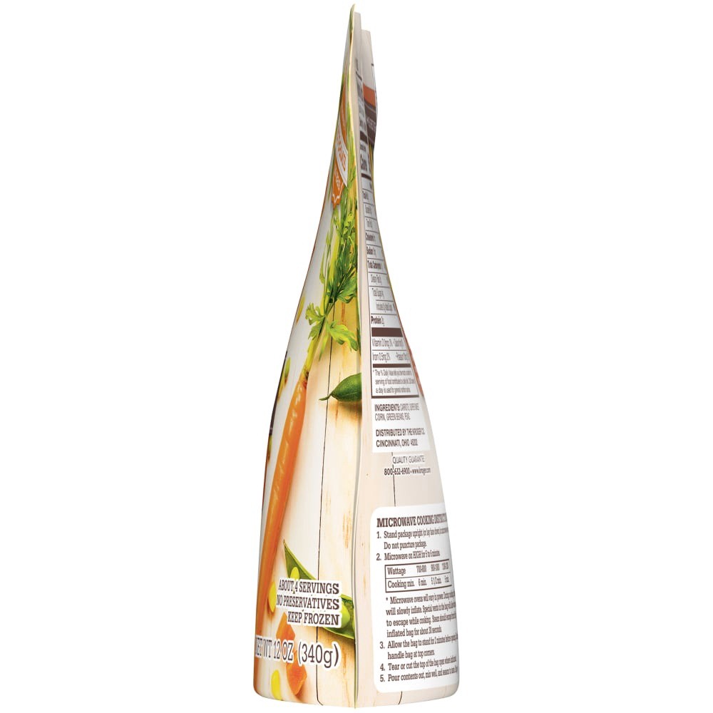 slide 3 of 3, Kroger Meal-Ready Sides Frozen Mixed Vegetables, 12 oz