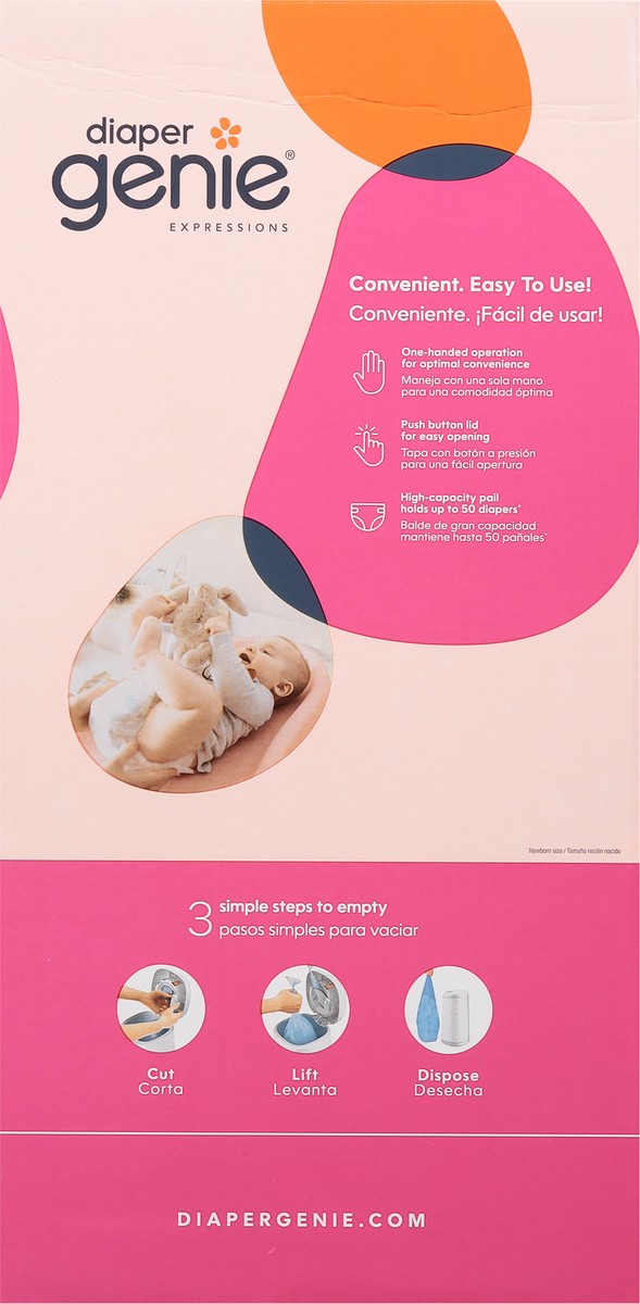 slide 11 of 11, Diaper Genie Expressions Diaper Disposal System 1 ea, 1 ct