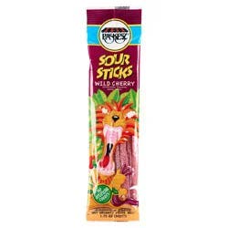 Paskesz Sour Stix Wild Cherry