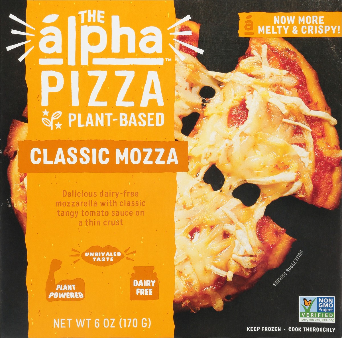 slide 2 of 13, Alpha Foods The Alpha Plant-Based Classic Mozza Pizza 6 oz Box, 6 oz