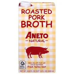 Aneto Natural Roasted Pork Broth 33.8 fl oz