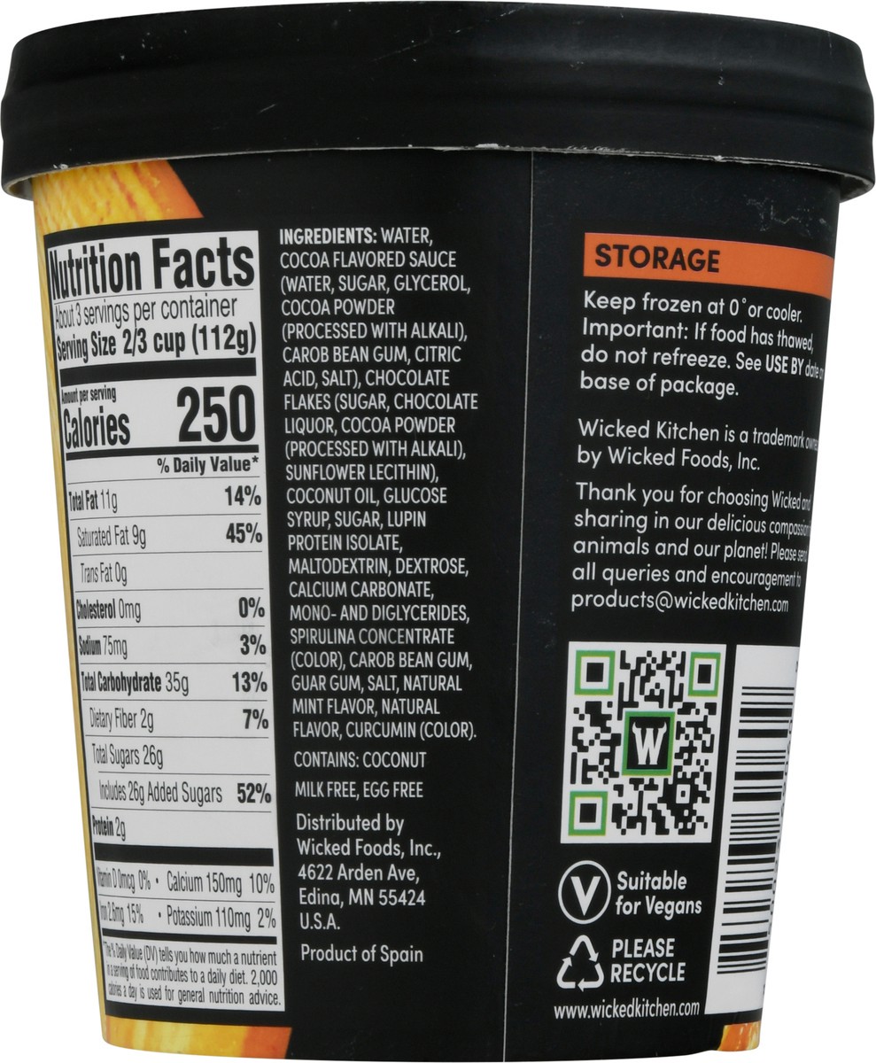 slide 5 of 9, Wicked Kitchen Mint Chocolate Chip Ice Cream 16.9 fl oz, 16.9 fl oz