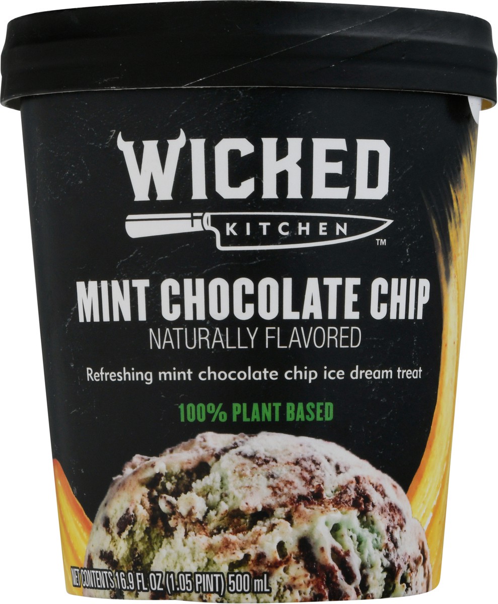 slide 6 of 9, Wicked Kitchen Mint Chocolate Chip Ice Cream 16.9 fl oz, 16.9 fl oz