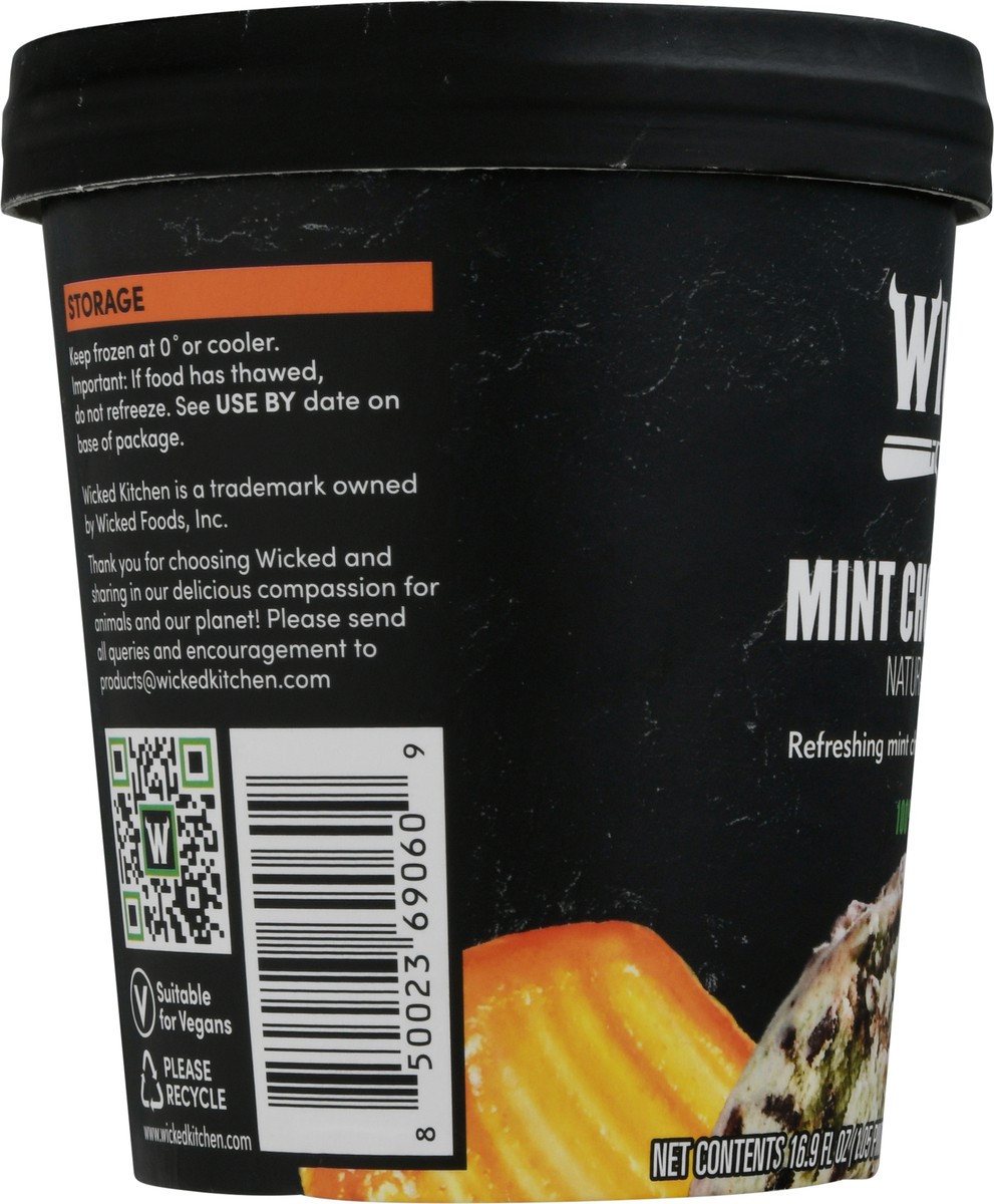 slide 7 of 9, Wicked Kitchen Mint Chocolate Chip Ice Cream 16.9 fl oz, 16.9 fl oz