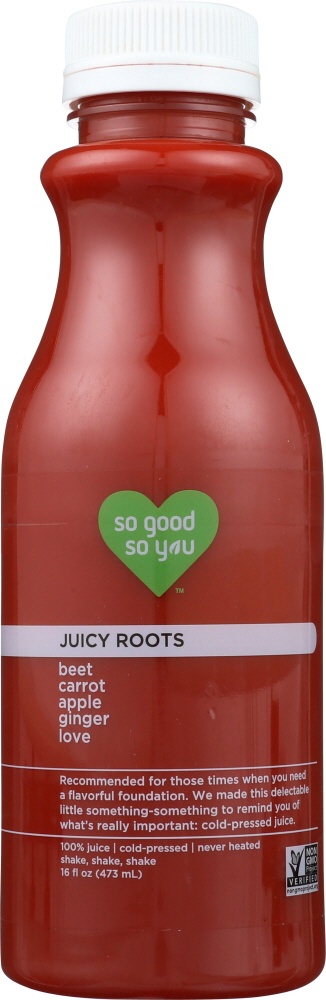 slide 1 of 1, Juice So Good Juicy Roots, 16 oz