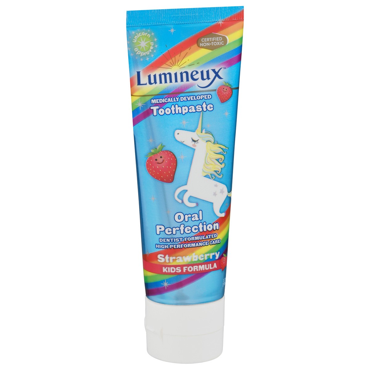 slide 8 of 11, Lumineux Oral Perfection Kids Formula Strawberry Toothpaste 3.75 oz, 3.75 oz