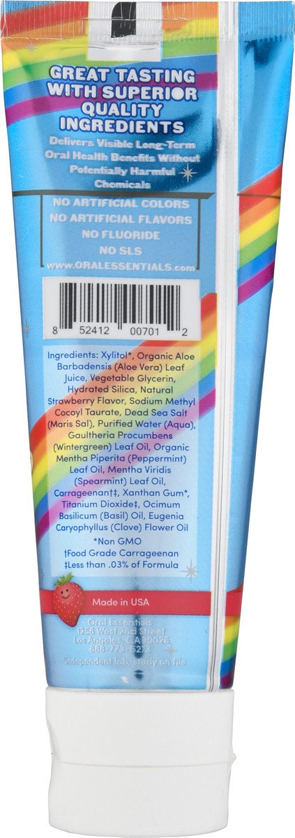 slide 10 of 11, Lumineux Oral Perfection Kids Formula Strawberry Toothpaste 3.75 oz, 3.75 oz