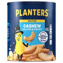 Planters Salted Cashew Halves & Pieces 14 oz