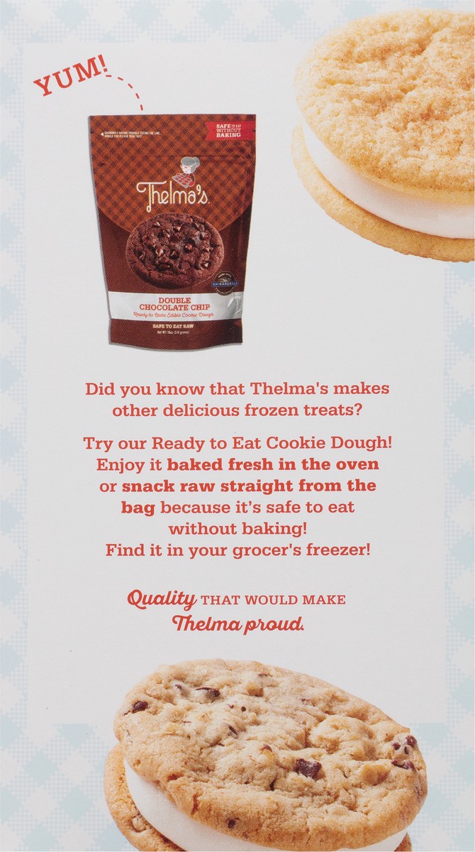 slide 7 of 9, Thelma's Variety 4-Pack Assorted Ice Cream Sandwiches 4 - 6 fl oz Packs, 4 ct