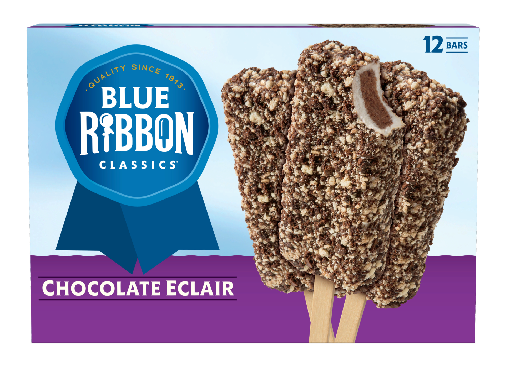 slide 1 of 11, Blue Ribbon Classics Chocolate Éclair Bar, 36 fl oz