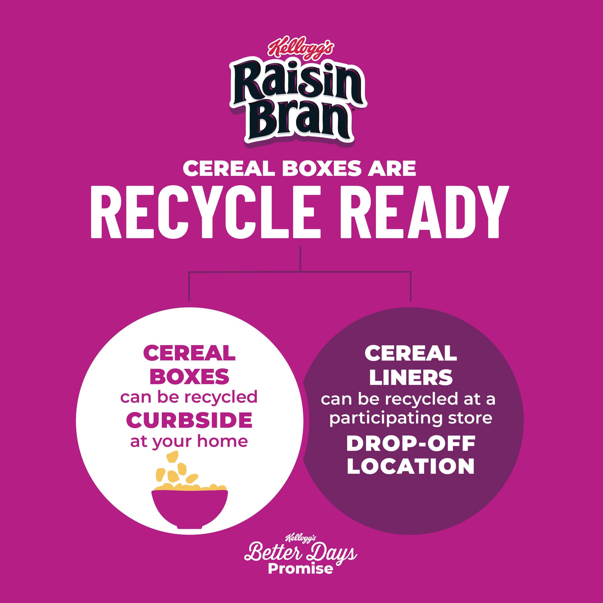 slide 2 of 5, Raisin Bran Crunch Kellogg's Raisin Bran Crunch Breakfast Cereal , Fiber Cereal, 24.5 oz, 24.5 oz